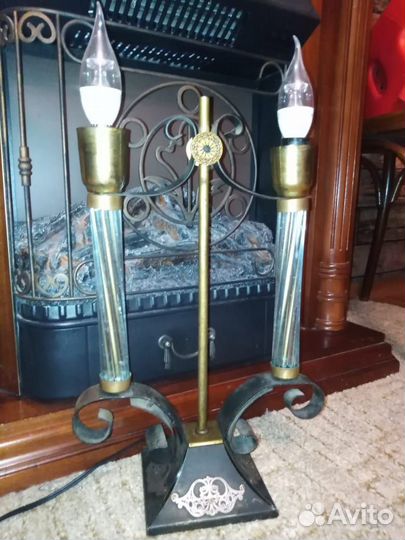 Светильник каминный канделябр СССР