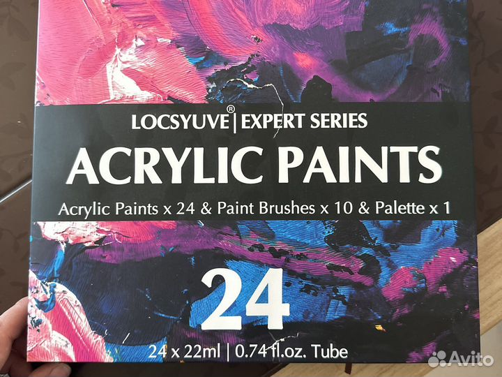 Краски акриловые новые