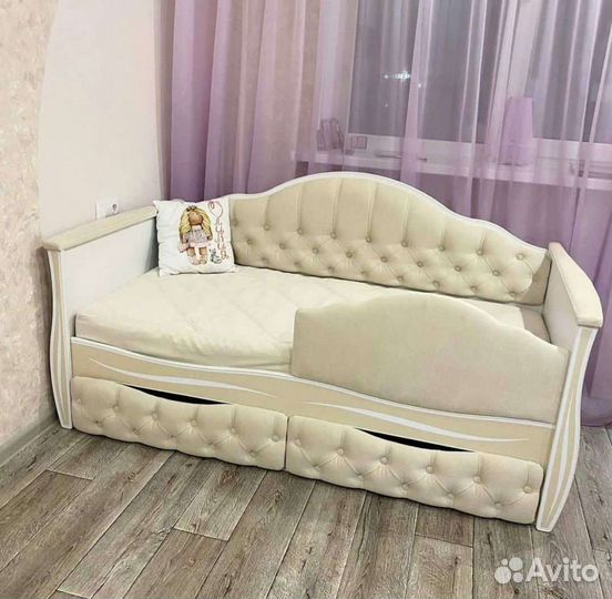 Детская кровать каретная стяжка