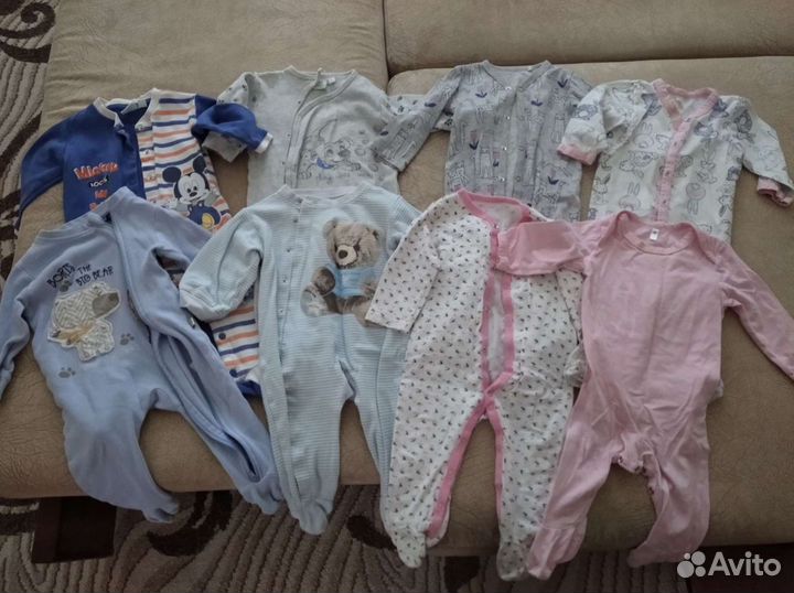 Пакет одежды на девочку 68-86