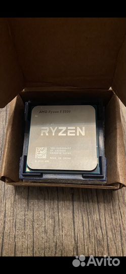 Процессор amd ryzen 5 5500 oem новый