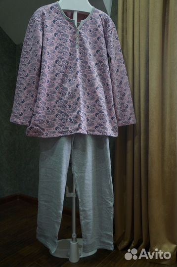 Пижама женская новая: хлопок, вискоза