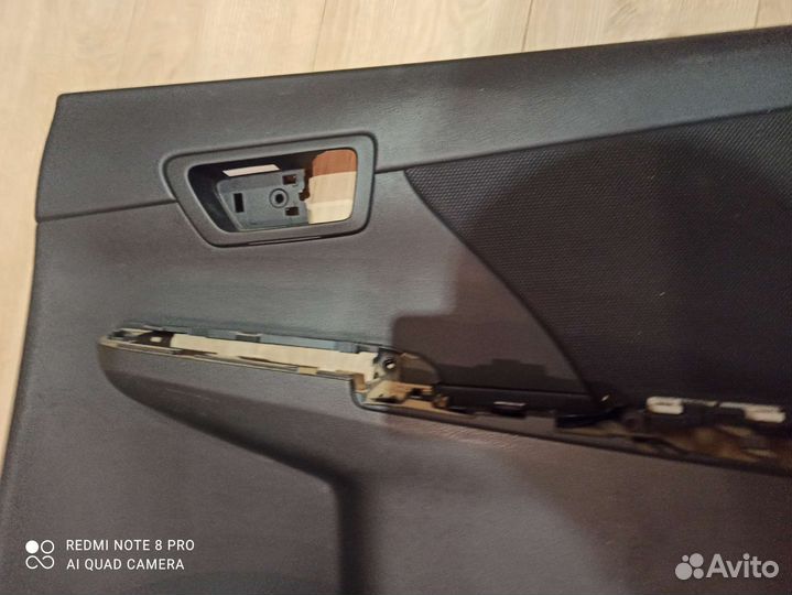 Обшивка двери задней правой toyota camry v50