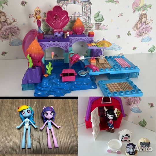 Куклы little pony, энчантималс