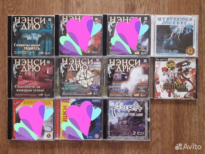 Игры,музыка на дисках