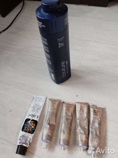 Оксигент, краски, блонд, естель