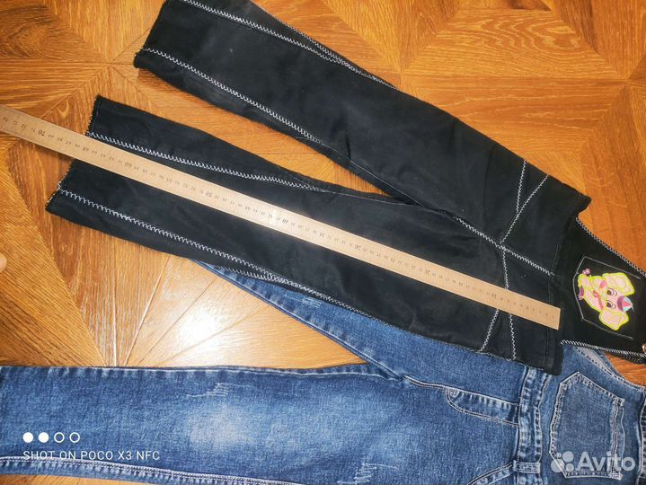 Джинсовые полукомбинезоны