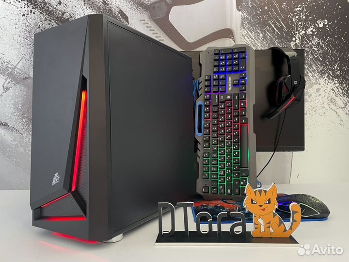 Игровой пк Core i7 9700, 32 гб DDR4, SSD