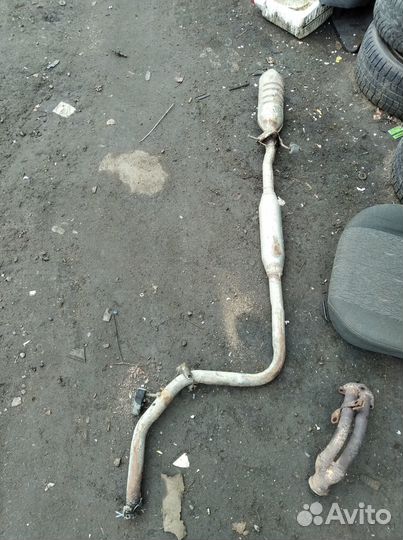 Выхлопная система Hyundai accent 1