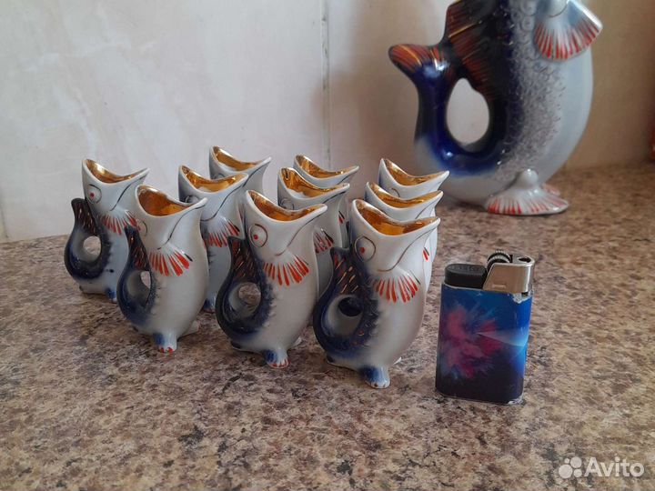 Графин с рюмками СССР