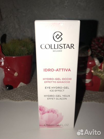 Collistar гель для кожи вокруг глаз айс-эффект