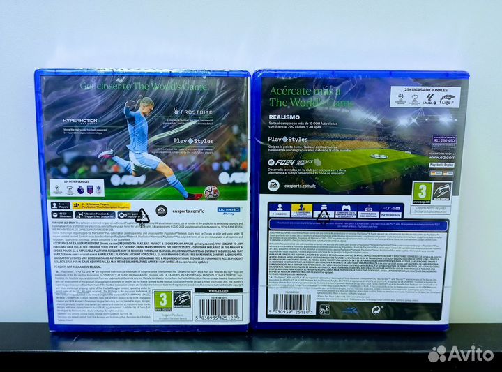 Fc24 (FIFA 24) ps4 ps5 русская версия