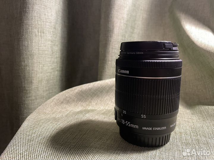 Объектив canon с фильтром