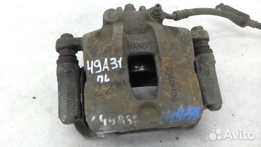 Суппорт тормозной передний левый hyundai I20 PB (4