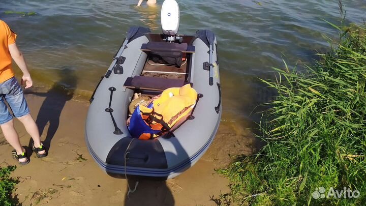 Надувная лодка с мотором бу