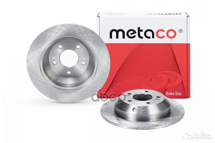 Диск тормозной задний 3060278 metaco