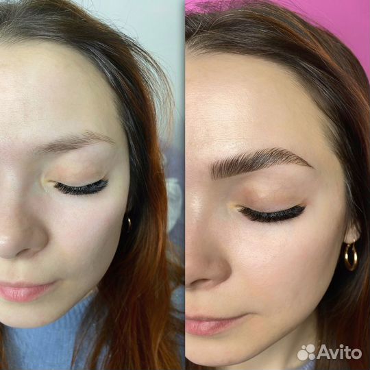 Наращивание ресниц. Архитектура бровей