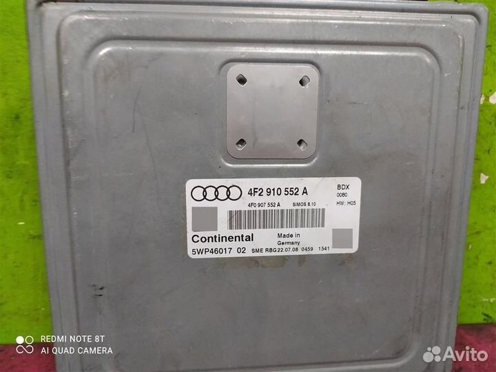 Эбу двигателя Audi A6 C6 2,8 BDX 4F2910552A