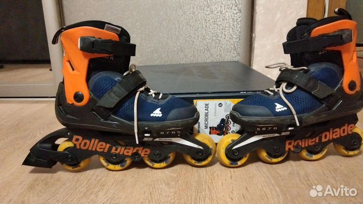 Ролики rollerblade детские 36.5-40.5