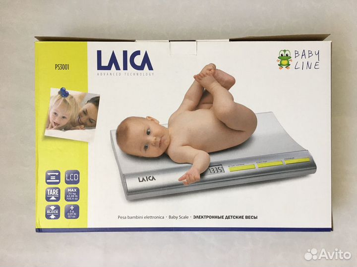 Электронные детские весы Laica PS3001