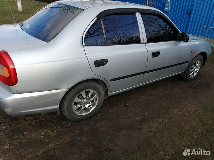 Hyundai Accent 1.5 МТ, 2006, 260 000 км