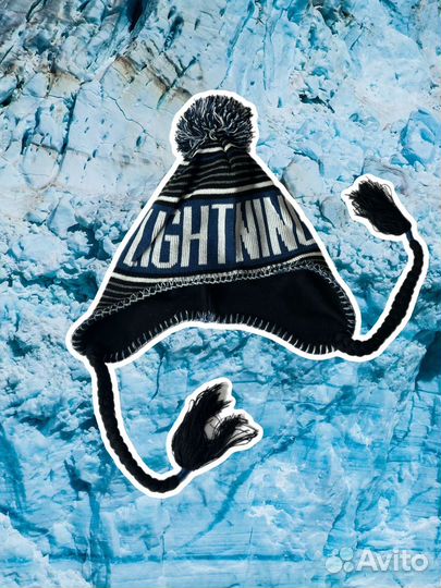 Шапка ушанка с банбоном tampa nhl