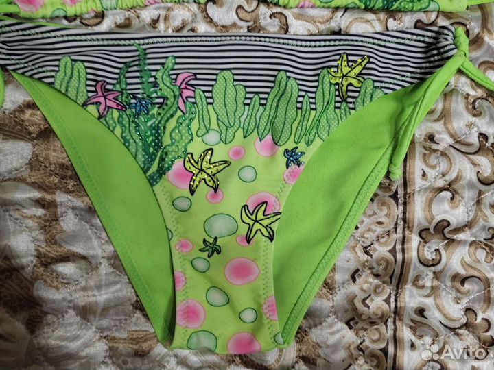 Купальник для девочки на рост 116-122см