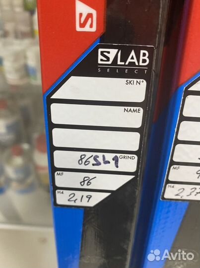 Лыжи salomon s lab carbon blue структура SL1