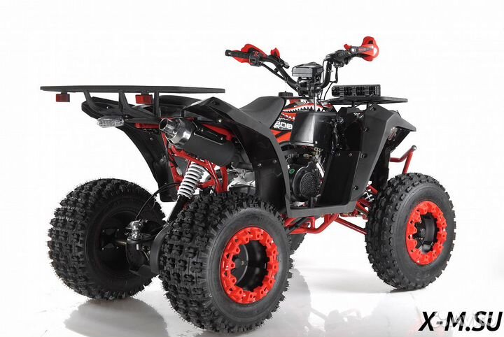 Квадроцикл wels EVO X2 200cc черно-красный