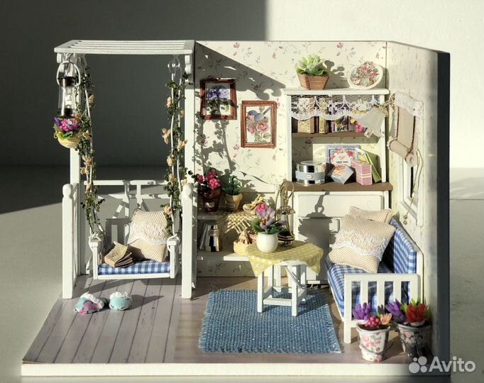 Миниатюрный домик DIY