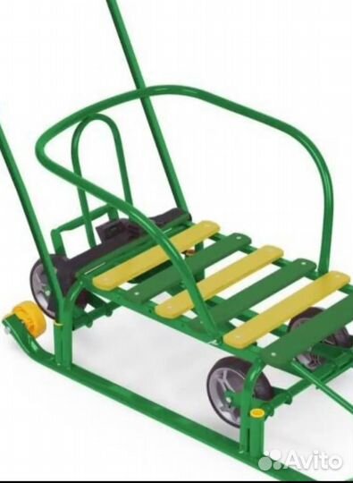 Санки Тимка 5 Универсал голубой Т5У/Г2 /Ника/ спин