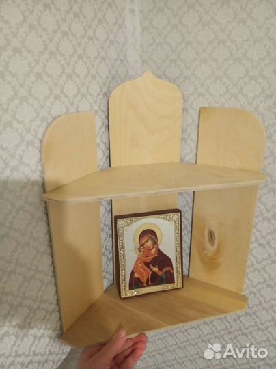Полка под иконы, изготовление