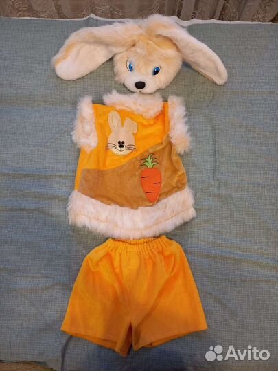 Новогодний костюм зайка 98 и до 116