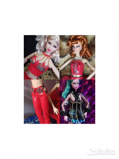 Аутфиты для integrity toys корсет