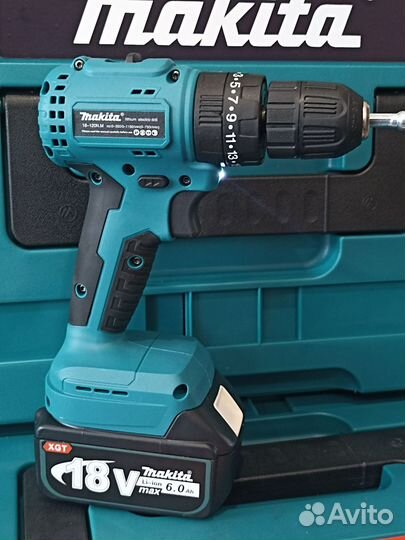 Набор инструментов Makita 2в1, 2АКБ, безщеточный