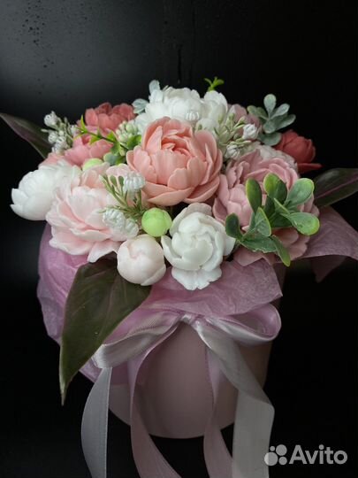 Букет из мыла ручной работы