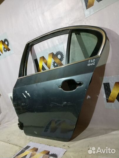 Бмв 5 E60 2003- Дверь левая задняя 13102
