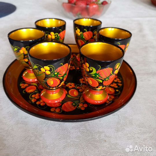 Набор хохлома, новый