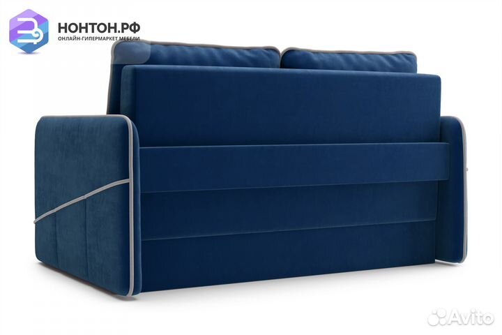 Диван еврокнижка Энерджи темно-синий