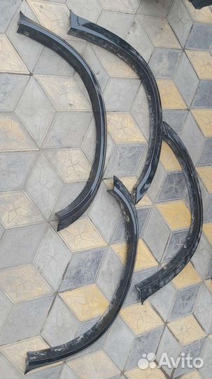 Бмв х5м комплект 4шт расширителей арок из
