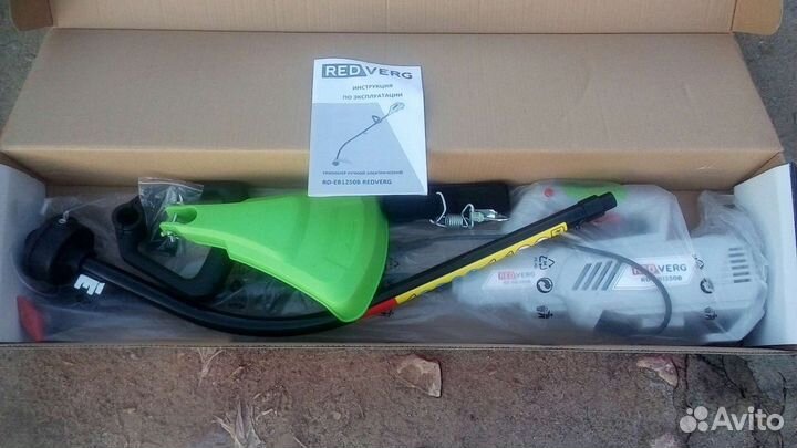 Триммер электрический новый RedVerg