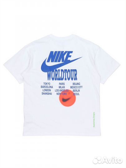 Футболка nike world tour