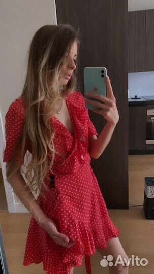 Платье в горошек