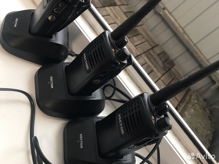 Радиостанция Vector 3 шт