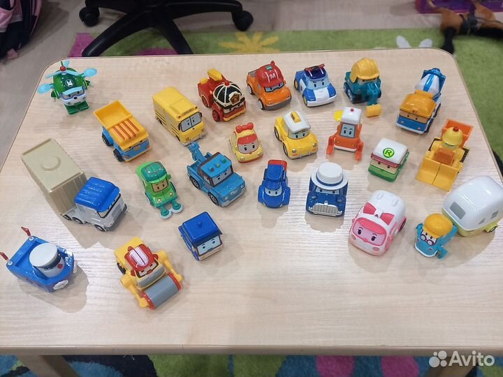 Машинки робокар поли