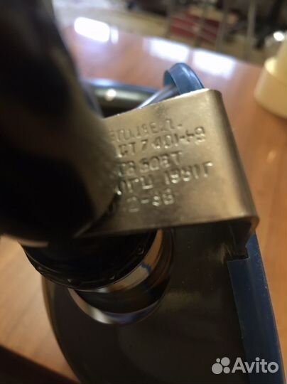 Синяя лампа СССР рефлектор Минина