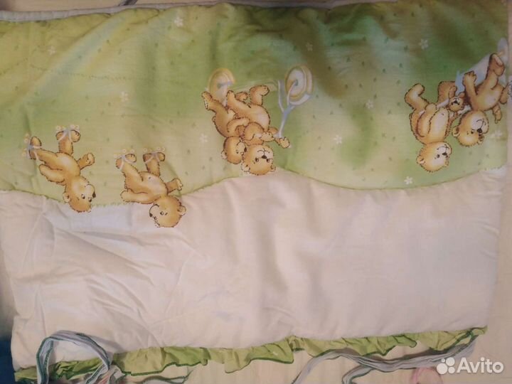 Бортики и Балдахин в кроватку