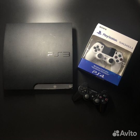 Ps3 Slim Прошита много игр+полный комплект