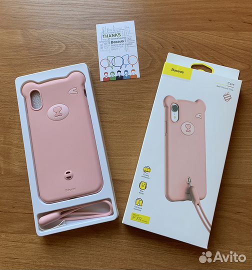 Чехол-накладка Baseus Bear для iPhone XR