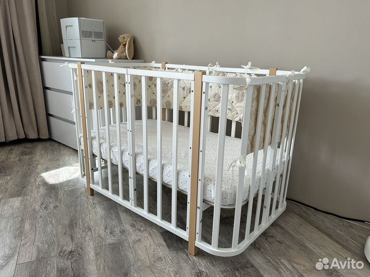 Детская кроватка трансформер 6 в 1